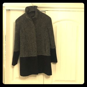 Nine West medium color block coat